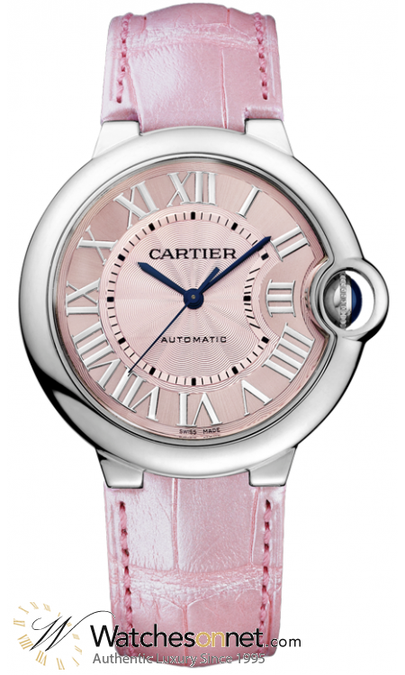 Cartier Ballon Bleu  Automatic Women's Watch, Stainless Steel, Silver Dial, WSBB0007