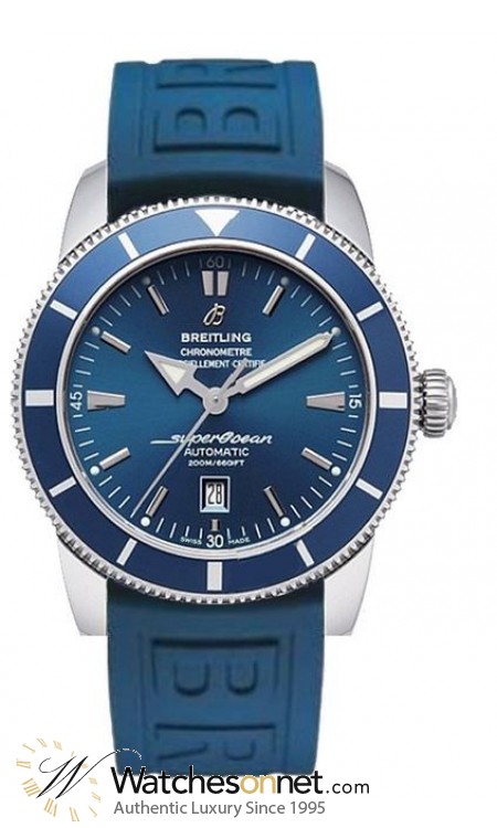 Breitling Superocean Heritage 46  Automatic Men's Watch, Stainless Steel, Blue Dial, A1732016.C734.159S