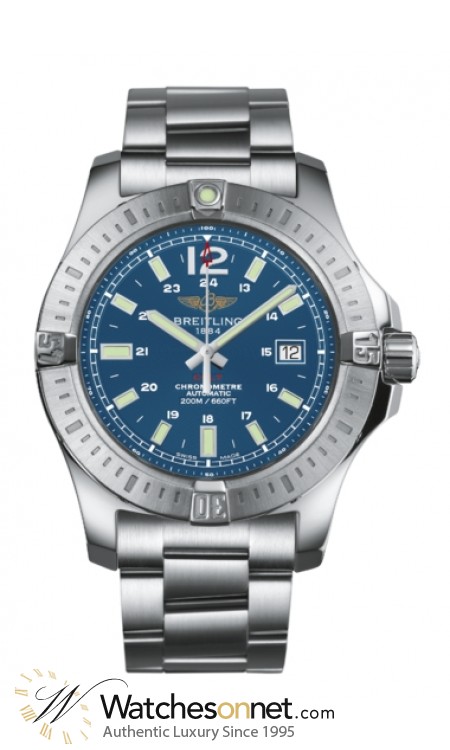 Breitling Colt  Automatic Men's Watch, Stainless Steel, Blue Dial, A1738811.C906.173A