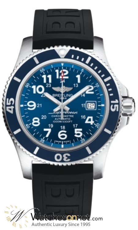 Breitling Superocean II 44  Automatic Men's Watch, Stainless Steel, Blue Dial, A17392D8.C910.153S