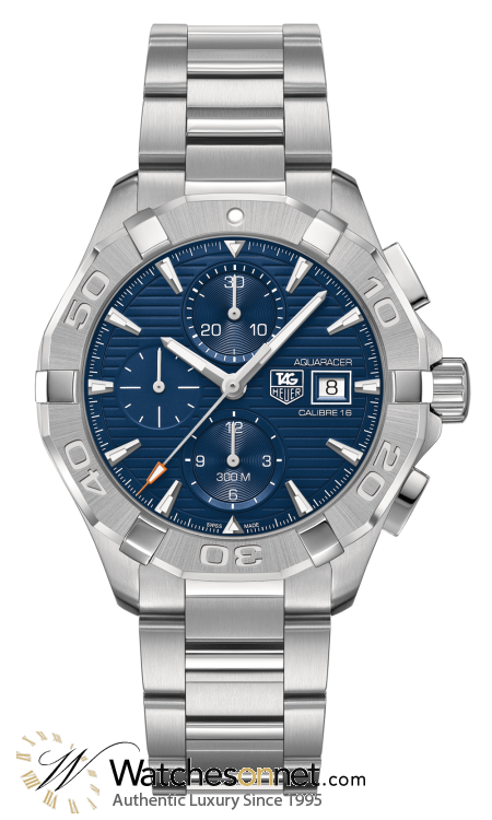 Tag Heuer Aquaracer  Automatic Men's Watch, Stainless Steel, Blue Dial, CAY2112.BA0925