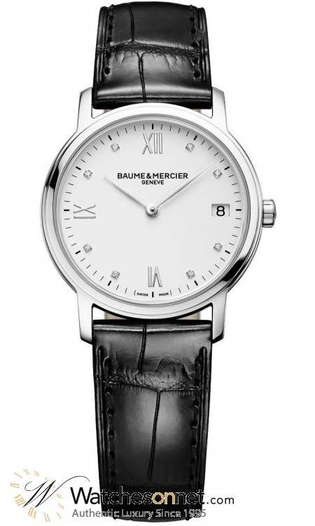 Baume & Mercier Classima  Quartz Men's Watch, Stainless Steel, Silver Dial, MOA10146
