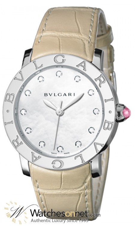 Bvlgari Bvlgari Bvlgari  Quartz Women's Watch, Stainless Steel, Mother Of Pearl Dial, BBL33WSL/12