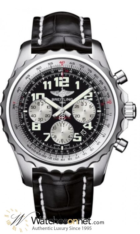 Breitling Chronospace  Chronograph Automatic Men's Watch, Stainless Steel, Black Dial, A2336035.BB97.761P