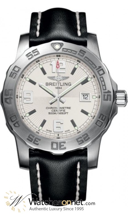 Breitling Colt  Super-Quartz Men's Watch, Stainless Steel, Silver Dial, A7438710.G743.435X