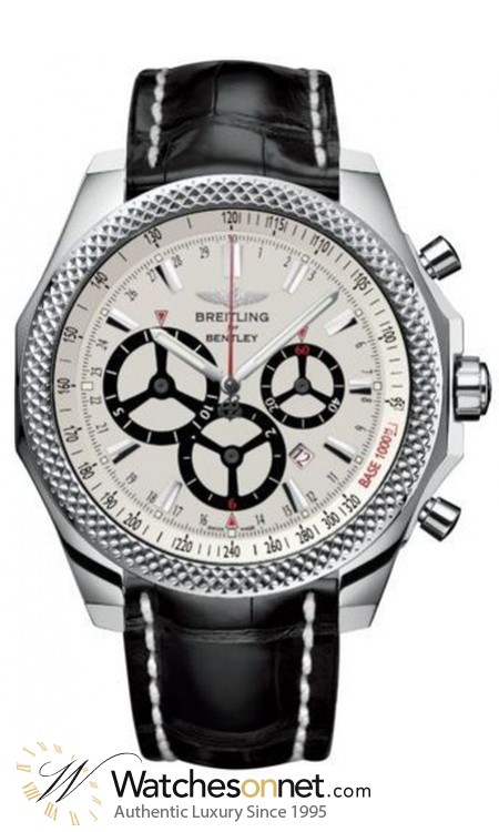 Breitling Bentley Barnato  Chronograph Automatic Men's Watch, Stainless Steel, Silver Dial, A2536621.G732.761P