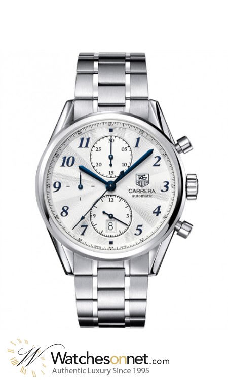 Tag Heuer Carrera  Men's Stainless Steel Chronograph  Automatic Watch