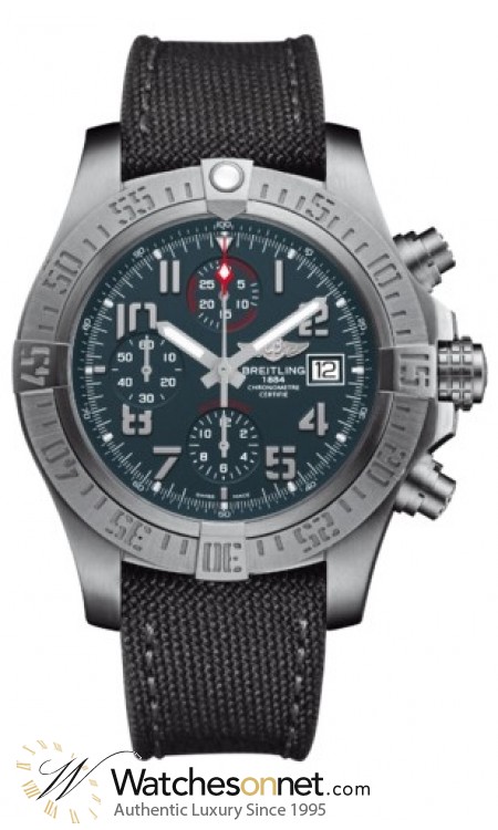 Breitling Avenger Bandit  Chronograph Automatic Men's Watch, Titanium, Black Dial, E1338310.M534.109W
