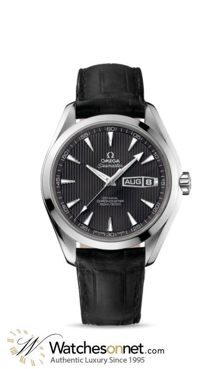 Omega Aqua Terra  Automatic Men's Watch, Stainless Steel, Black Dial, 231.13.43.22.06.001