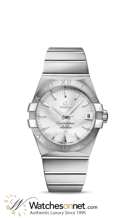Omega Constellation  Automatic Men's Watch, Stainless Steel, Silver Dial, 123.10.38.21.02.001