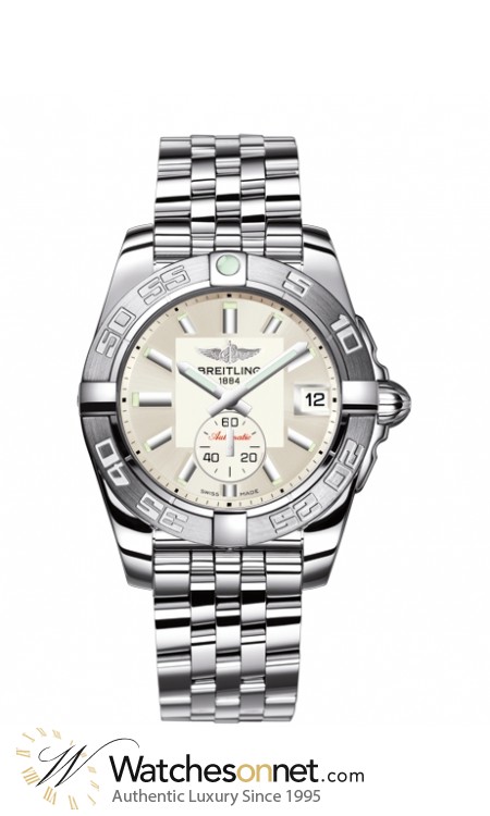 Breitling Galactic 36  Automatic Women's Watch, Stainless Steel, Silver Dial, A3733012.G706.376A