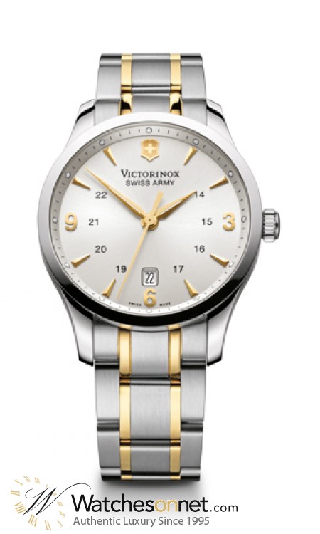 Victorinox Swiss Army Alliance  Quartz Men's Watch, Stainless Steel, Silver Dial, 241477
