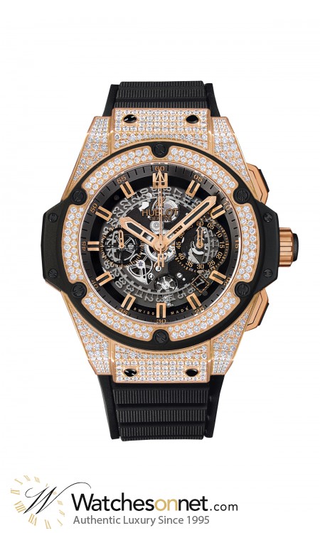 Hublot Big Bang King Power  Chronograph Automatic Men's Watch, 18K Rose Gold, Skeleton Dial, 701.OX.0180.RX.1704