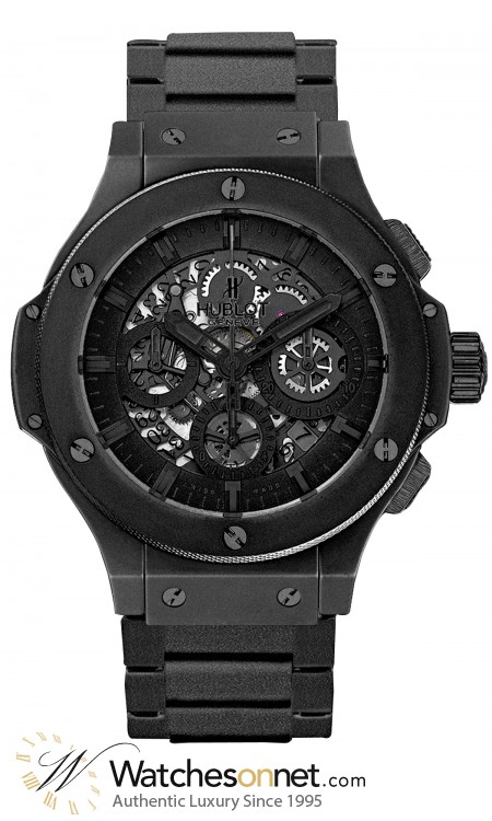 Hublot Big Bang 44mm  Chronograph Automatic Men's Watch, Ceramic, Black Dial, 311.CI.1110.CI