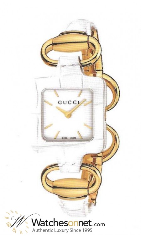 Gucci 1921  Quartz Women's Watch, Stainless Steel, White Dial, YA130408
