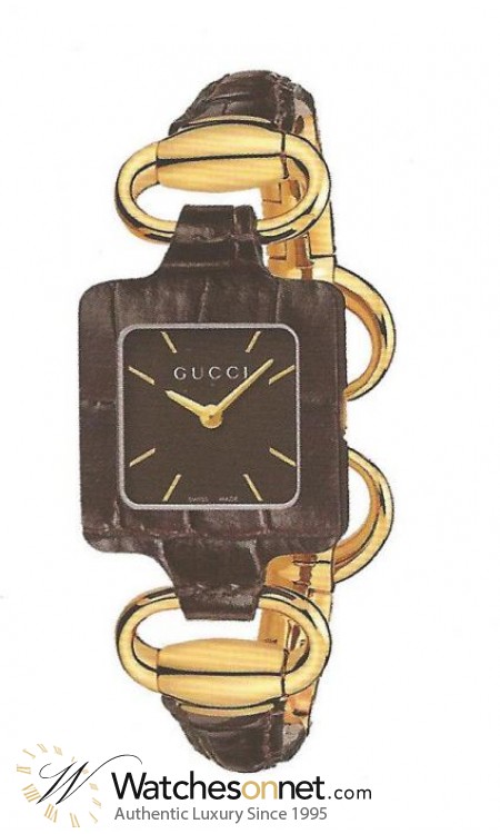 Gucci 1921  Quartz Women's Watch, Stainless Steel, Brown Dial, YA130406