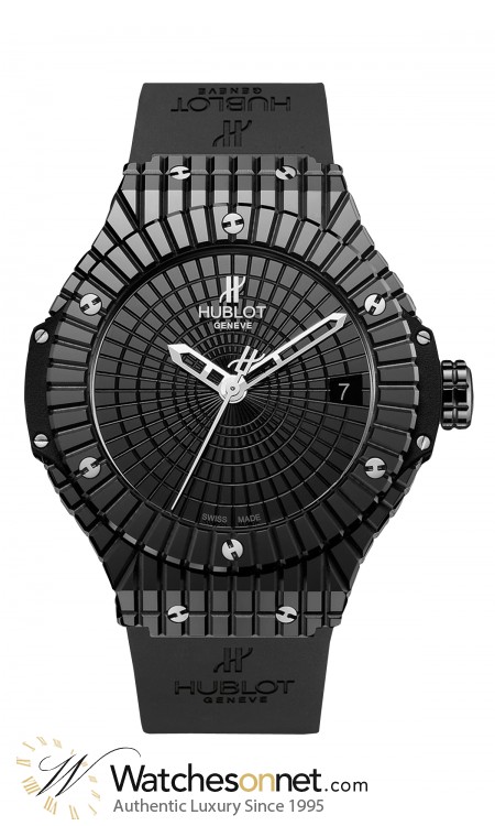 Hublot Big Bang 41mm  Automatic Certified Men's Watch, Ceramic, Black Dial, 346.CX.1800.RX
