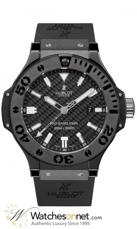 Hublot Big Bang 48MM  Automatic Men's Watch, Ceramic, Black Dial, 322.CM.1770.RX
