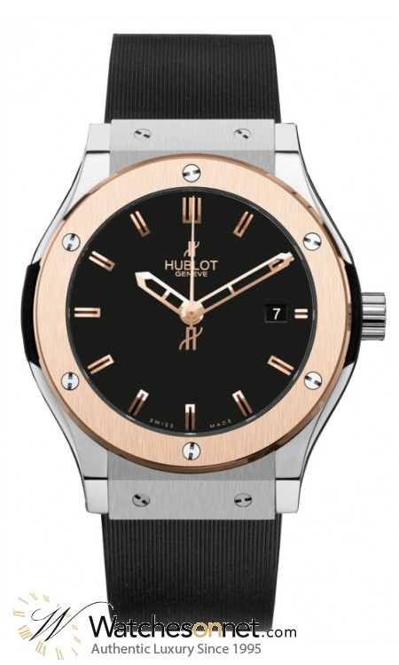Hublot Classic Fusion 45mm  Automatic Certified Men's Watch, Zirconium, Black Dial, 511.ZP.1180.LR