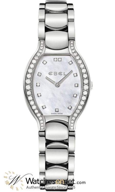 Ebel Beluga  Quartz Women's Watch, Stainless Steel, Mother Of Pearl Dial, 1215924