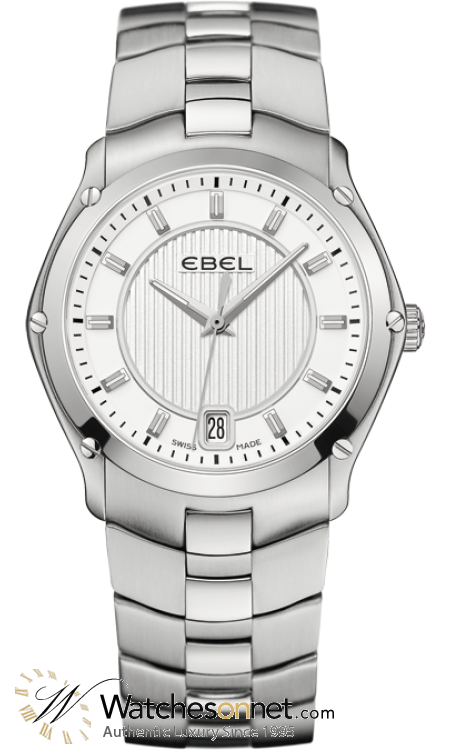 Ebel Classic Sport  Quartz Women's Watch, Stainless Steel, Silver Dial, 1216017
