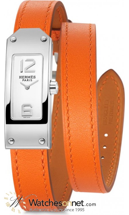 Hermes Kelly  Quartz Women's Watch, Stainless Steel, White Dial, 025753WW00