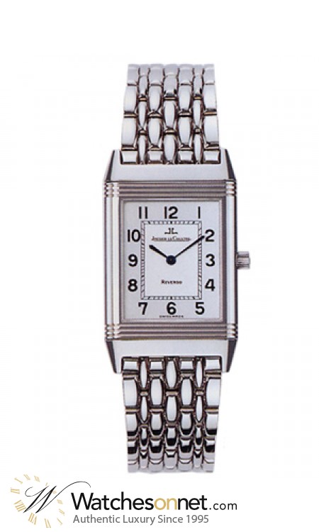 Jaeger Lecoultre Reverso Classique  Mechanical Women's Watch, Stainless Steel, Silver Dial, 2508110