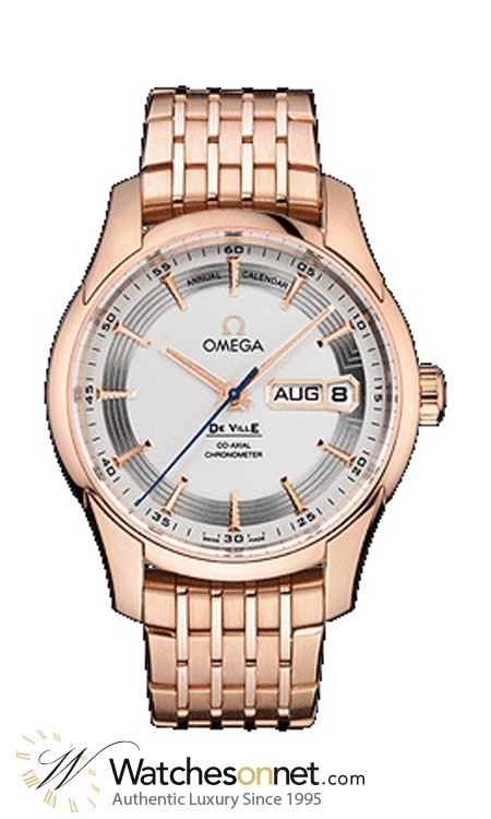 Omega De Ville Hour Vision  Automatic Men's Watch, 18K Rose Gold, Silver Dial, 431.60.41.22.02.001