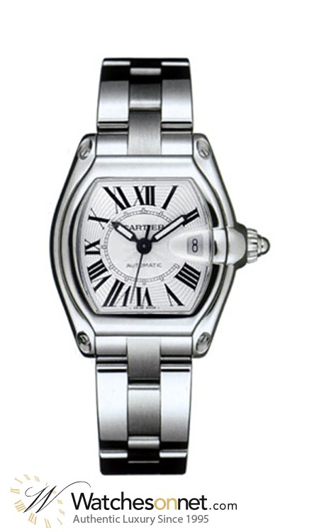 Cartier Roadster  Automatic Men's Watch, Stainless Steel, Silver Dial, W62025V3