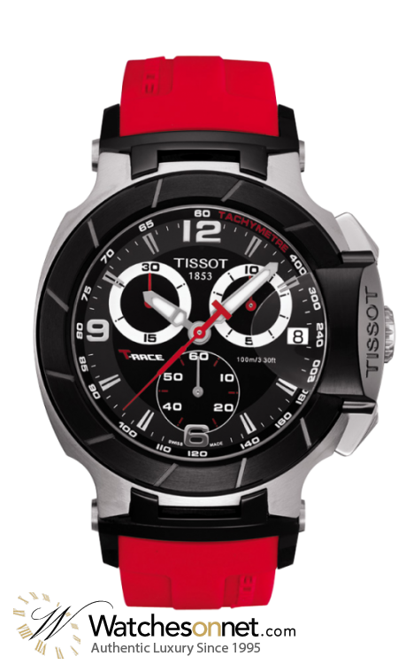 Tissot T Race T048 417 27 057 01 Men S Stainless Steel Chronograph Quartz Watch