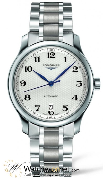 Longines Master  Automatic Men's Watch, Stainless Steel, Silver Dial, L2.628.4.78.6