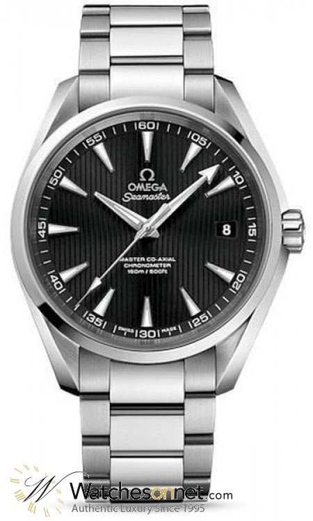 Omega Aqua Terra  Automatic Men's Watch, Stainless Steel, Black Dial, 231.10.42.21.01.003