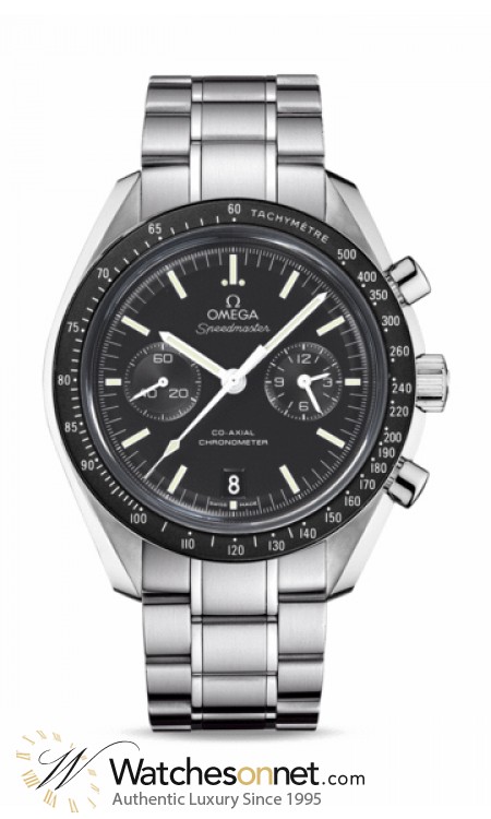 Omega Speedmaster Moon Watch  Chronograph Automatic Men's Watch, Stainless Steel, Black Dial, 311.30.44.51.01.002