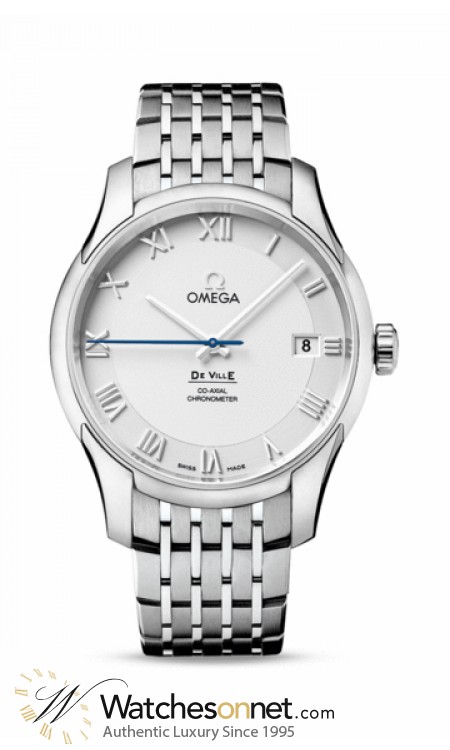 Omega De Ville  Automatic Men's Watch, Stainless Steel, Silver Dial, 431.10.41.21.02.001