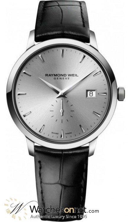 Raymond Weil Toccata  Quartz Men's Watch, Stainless Steel, Grey Dial, 5484-STC-65001