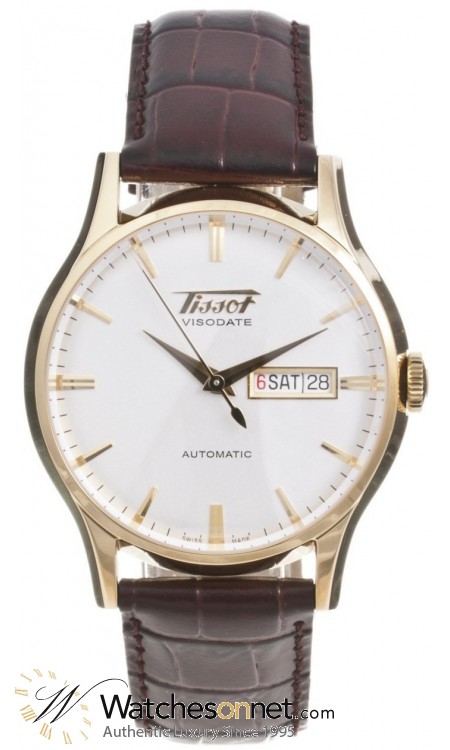 Tissot Visodate  Automatic Men's Watch, Stainless Steel, White Dial, T019.430.36.031.01