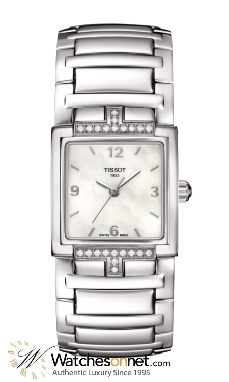 Tissot T-Evocation  Quartz Women's Watch, Stainless Steel, Mother Of Pearl Dial, T051.310.61.117.00