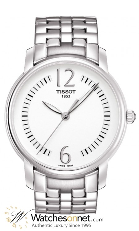 Tissot T-Trend  Quartz Women's Watch, Stainless Steel, White Dial, T052.210.11.037.00