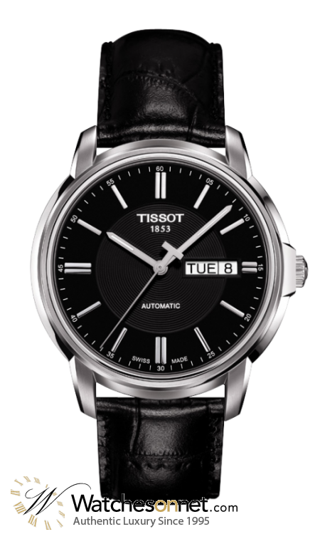 Tissot T-Classic  Automatic Men's Watch, Stainless Steel, Black Dial, T065.430.16.051.00