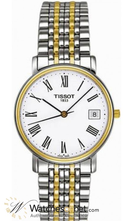 Tissot Desire  Quartz Women's Watch, Stainless Steel, White Dial, T52.2.481.13