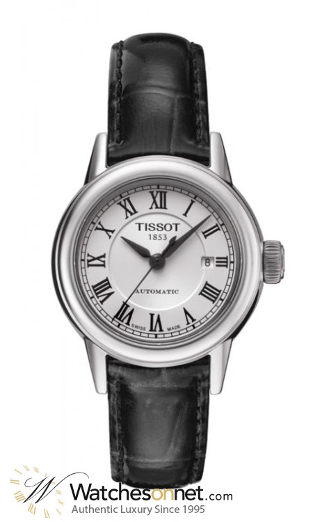 Tissot Carson Lady  Automatic Women's Watch, Stainless Steel, White Dial, T085.207.16.013.00