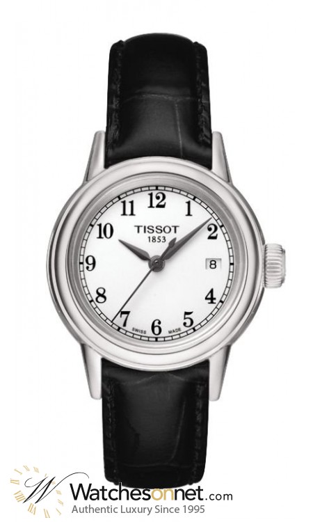 Tissot Carson Lady  Quartz Women's Watch, Stainless Steel, White Dial, T085.210.16.012.00
