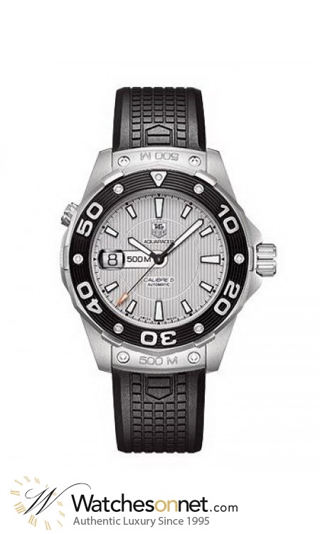 Tag Heuer Aquaracer 500M  Automatic Men's Watch, Stainless Steel, Grey Dial, WAJ2111.FT6015