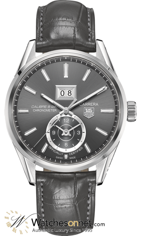 Tag Heuer Carrera  Automatic Men's Watch, Stainless Steel, Anthracite Dial, WAR5012.FC6326