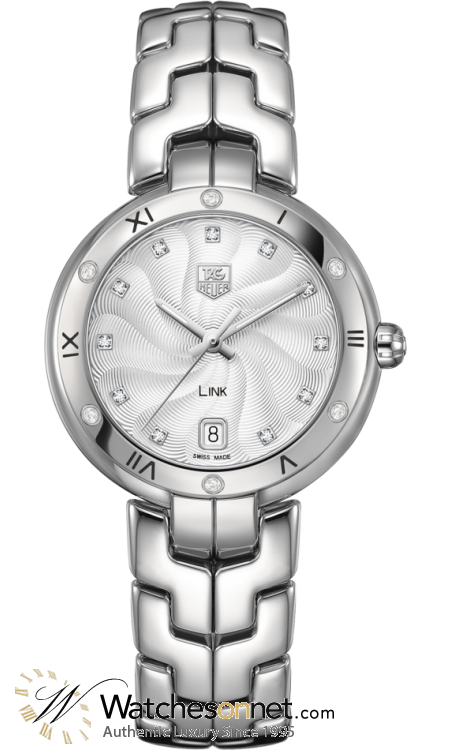 Tag Heuer Link  Quartz Women's Watch, Stainless Steel, Silver Dial, WAT1312.BA0956