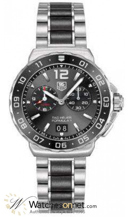 Tag Heuer Formula 1  Quartz Men's Watch, Stainless Steel, Anthracite Dial, WAU111C.BA0869