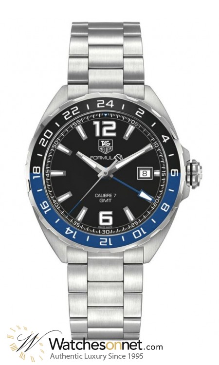 Tag Heuer Formula 1  Automatic Men's Watch, Stainless Steel, White Dial, WAZ211A.BA0875