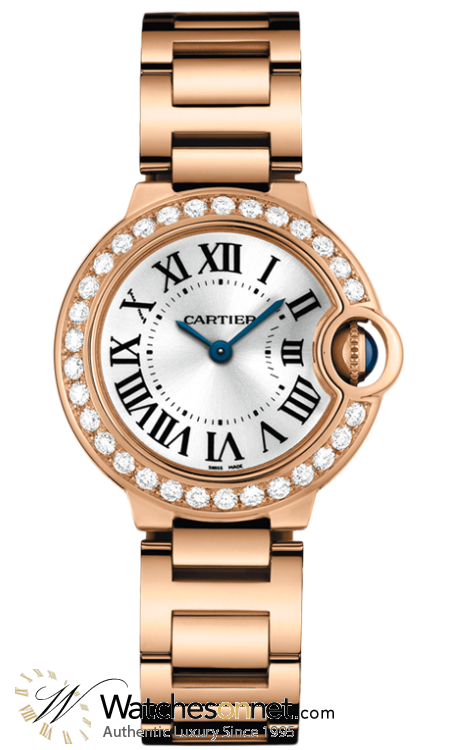 cartier women's rose gold watches