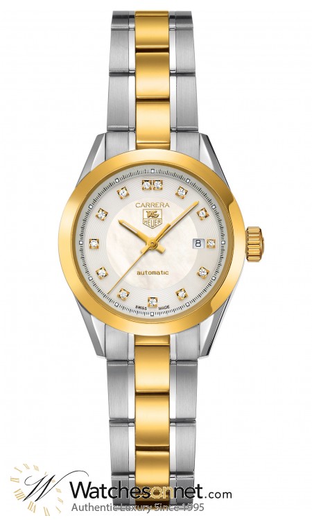 Tag Heuer Carrera  Women's 18K Yellow Gold Automatic Watch