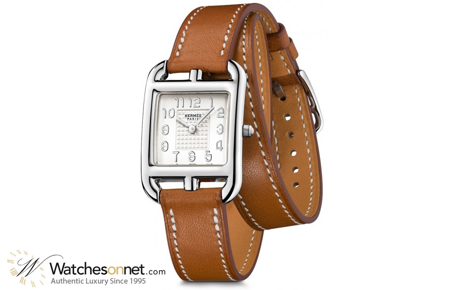 Hermes Cape Cod  Quartz Women's Watch, Stainless Steel, Silver Dial, 040311WW00